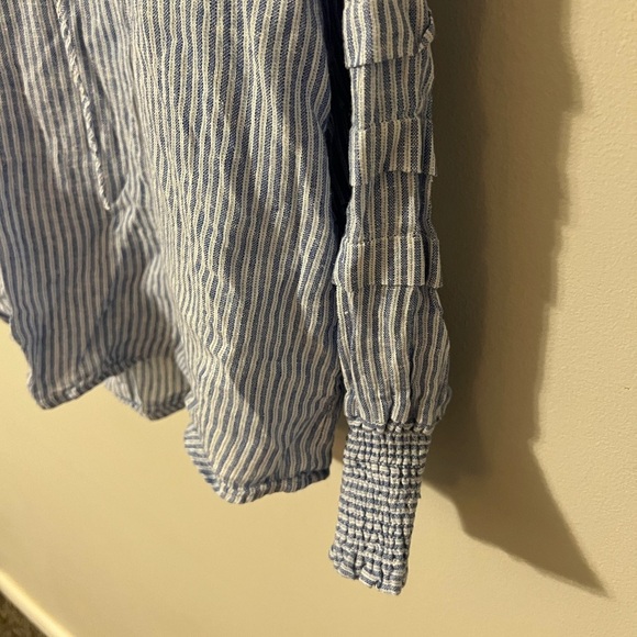 Rails Stripe Linen Caterina Top - Picture 7 of 12